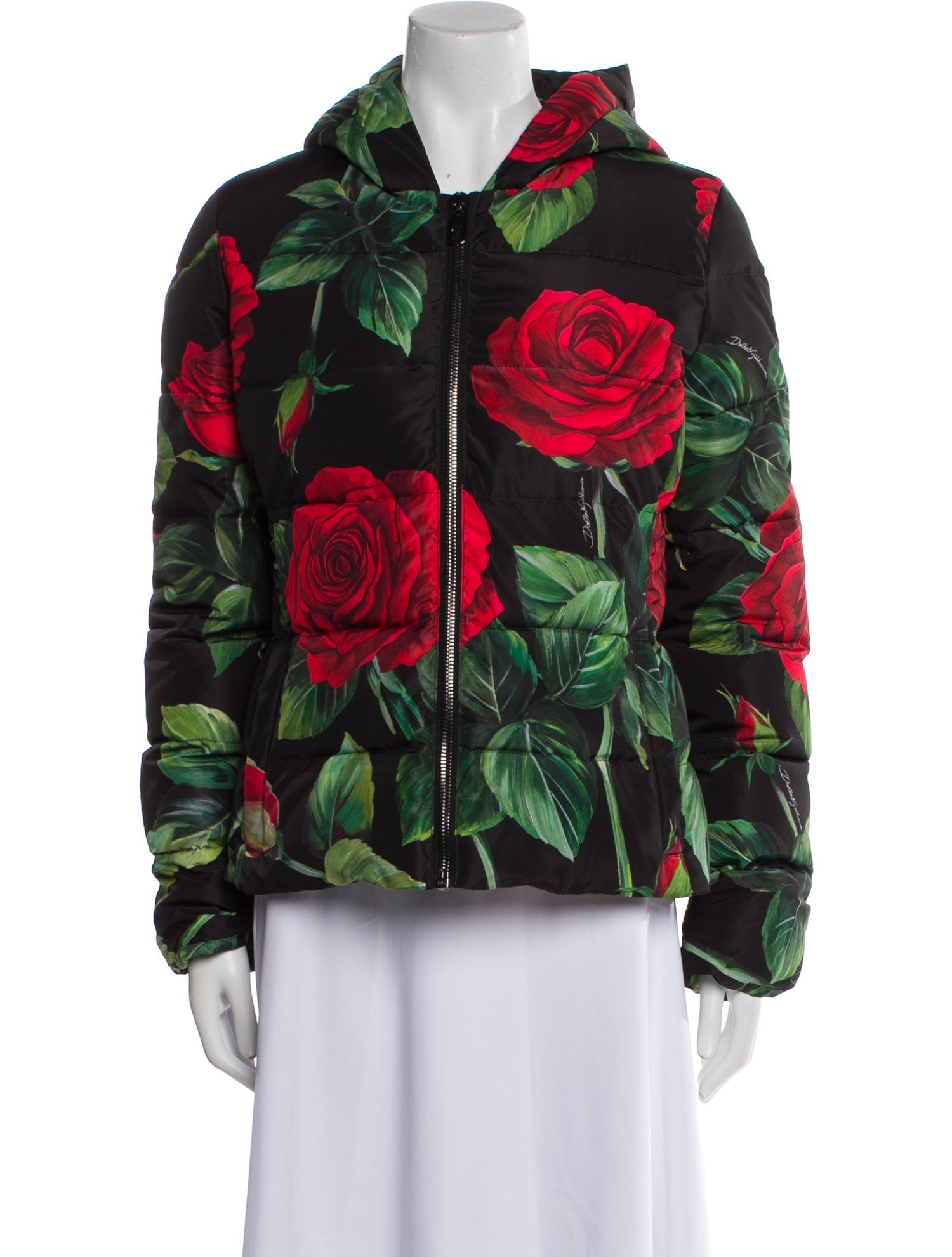 Dolce & Gabbana Nylon Printed Jacket
