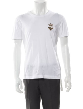 Dolce & Gabbana Graphic Print Crew Neck T-Shirt