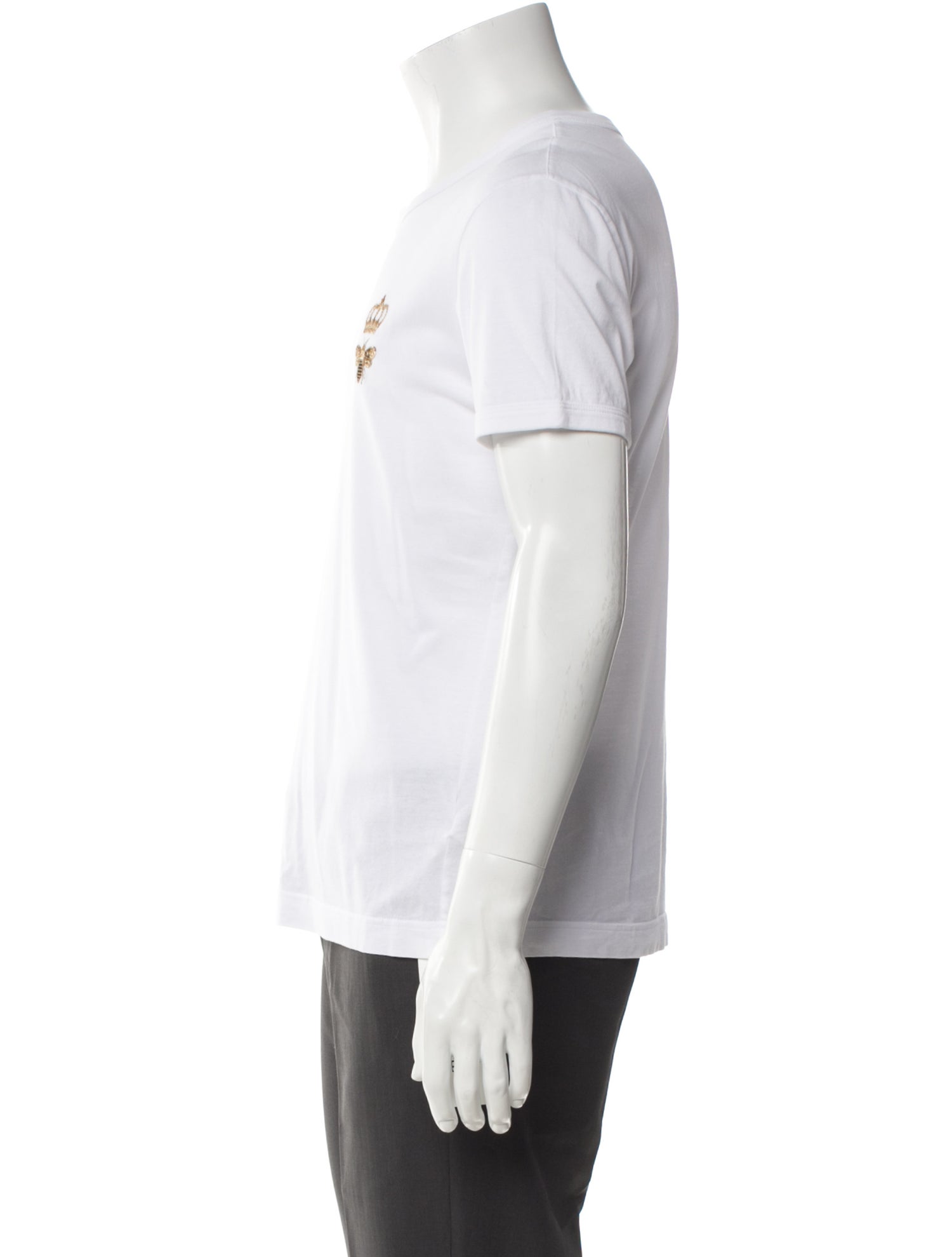 Dolce & Gabbana Graphic Print Crew Neck T-Shirt