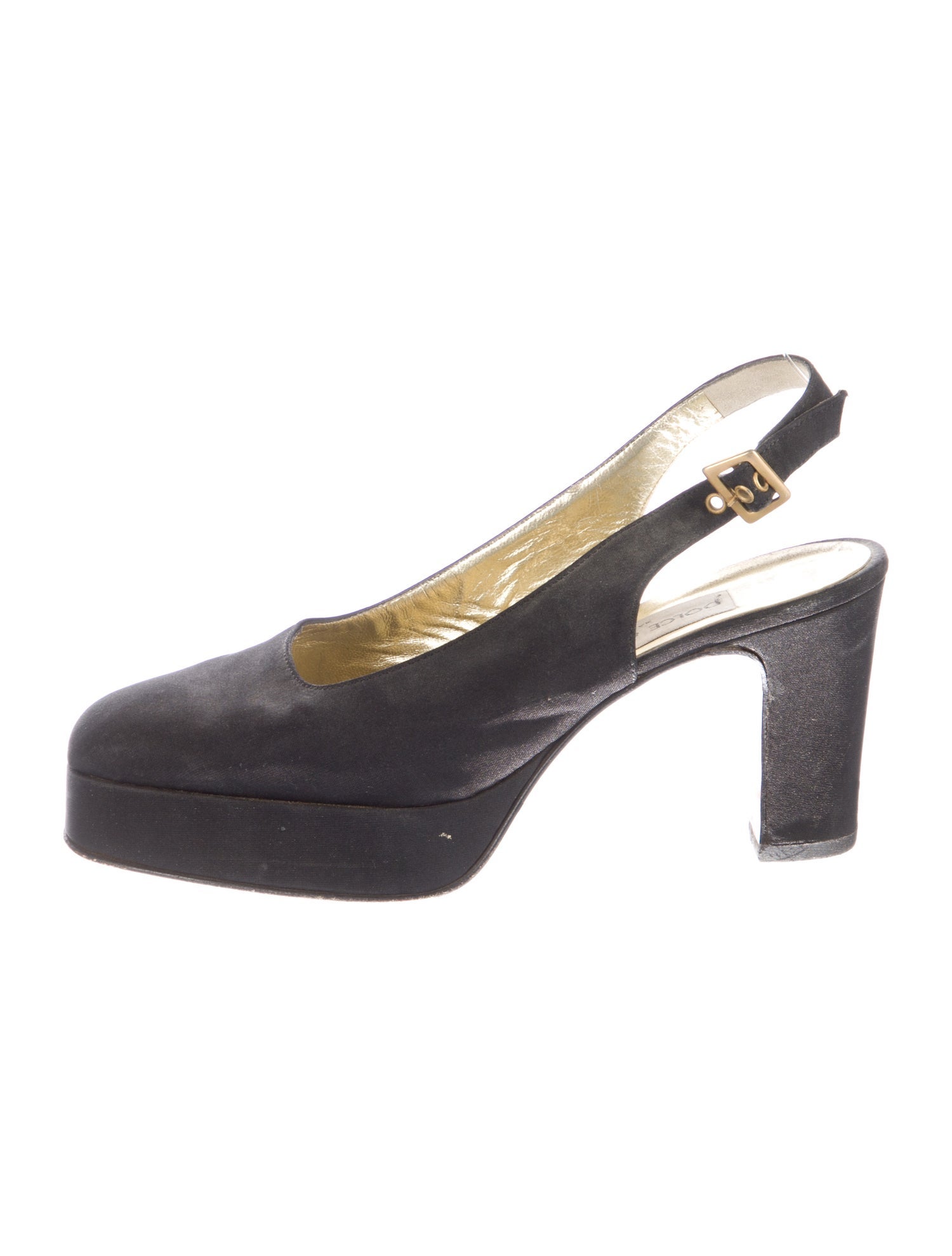 Dolce & Gabbana Leather Slingback Pumps