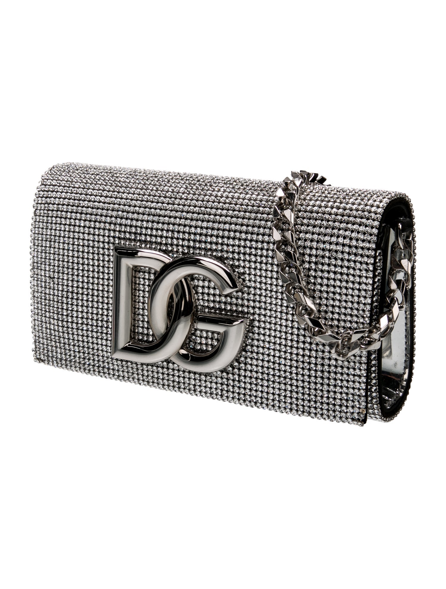 Dolce & Gabbana Crystal DG-logo crystal-embellished shoulder bag