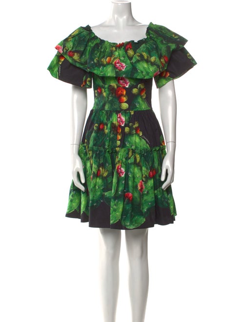 Dolce & Gabbana Printed Mini Dress