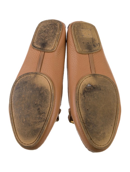 Dolce & Gabbana Leather Chain-Link Accents Loafers