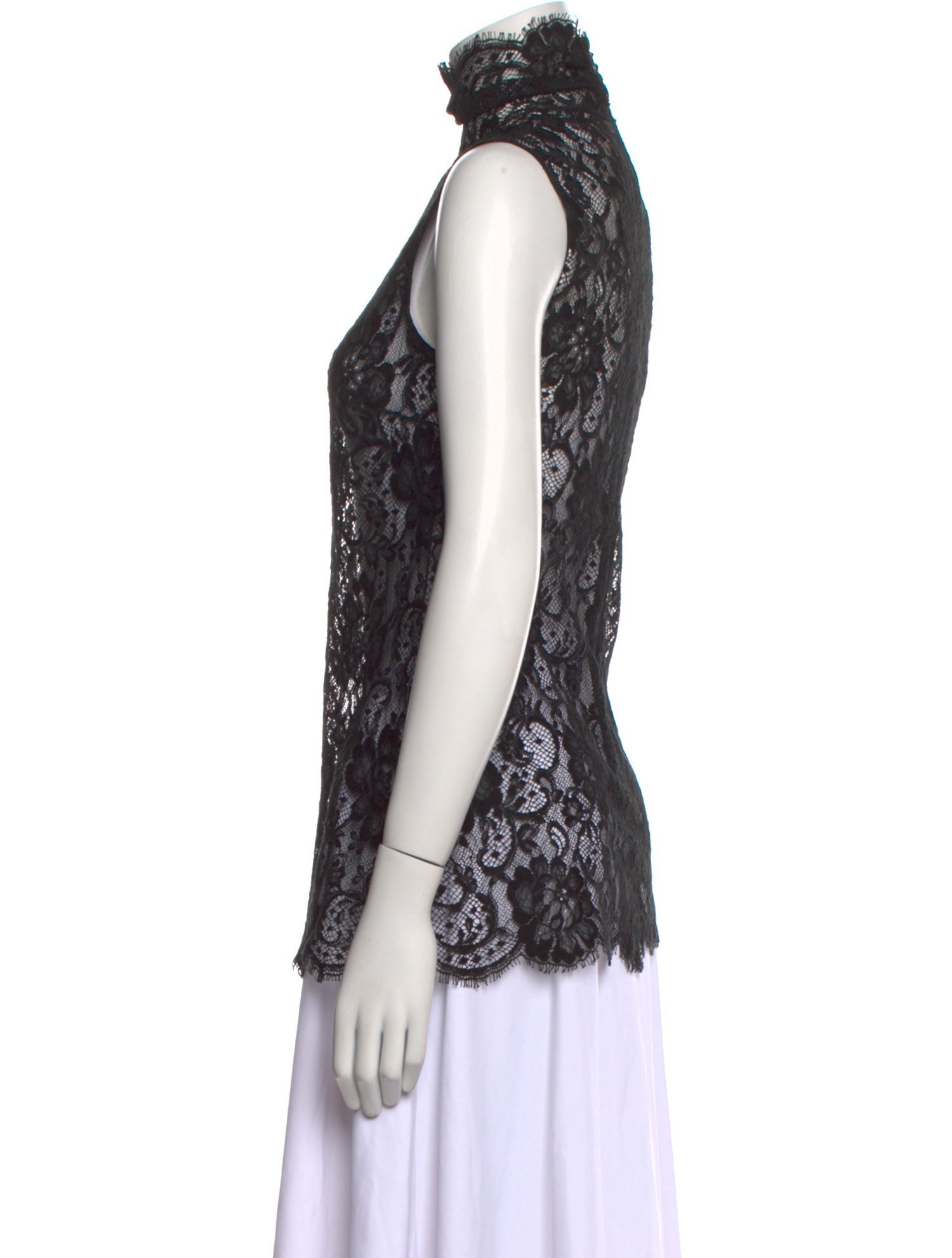 Dolce & Gabbana Lace Lace Pattern Blouse