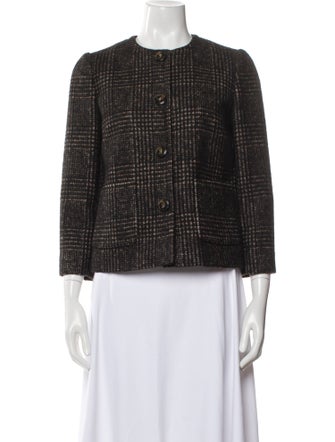 Dolce & Gabbana Wool Tweed Pattern Evening Jacket