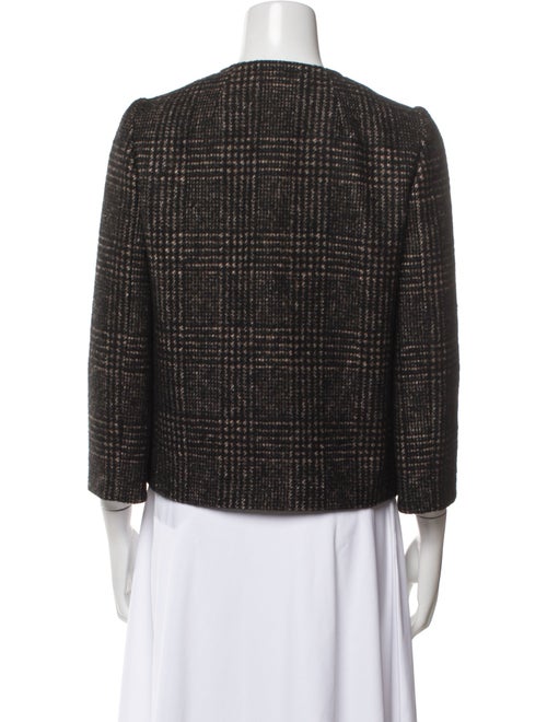 Dolce & Gabbana Wool Tweed Pattern Evening Jacket