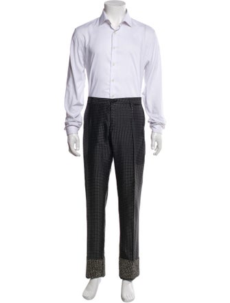 Dolce & Gabbana Silk Polka Dot Print Three-Piece Blazer