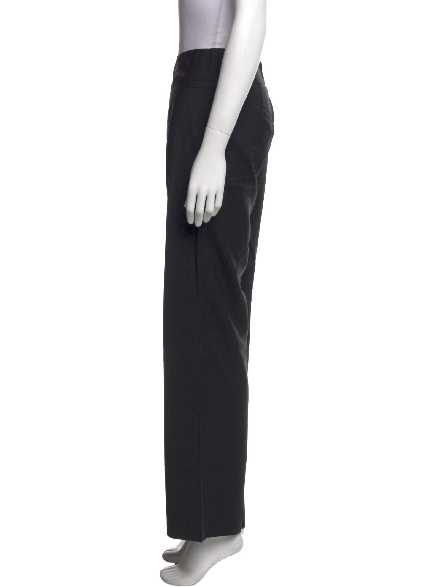 Dolce & Gabbana Virgin Wool Wide Leg Pants