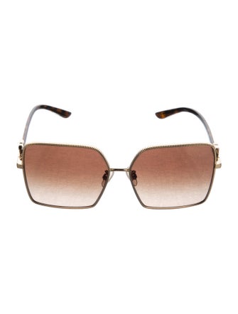 Dolce & Gabbana Square Gradient Sunglasses