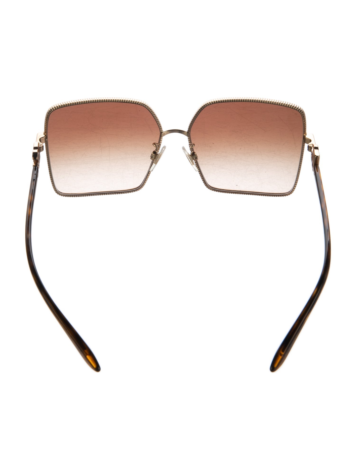 Dolce & Gabbana Square Gradient Sunglasses