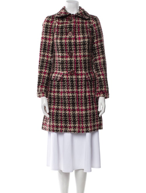 Dolce & Gabbana Wool Plaid Print Jacket