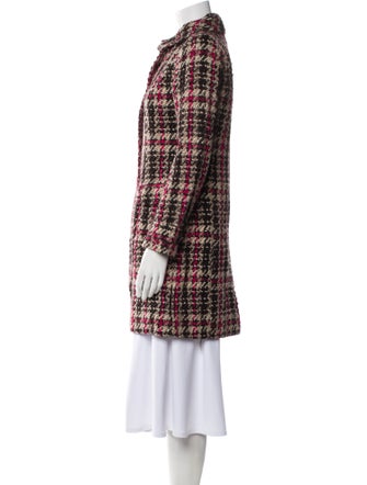 Dolce & Gabbana Wool Plaid Print Jacket