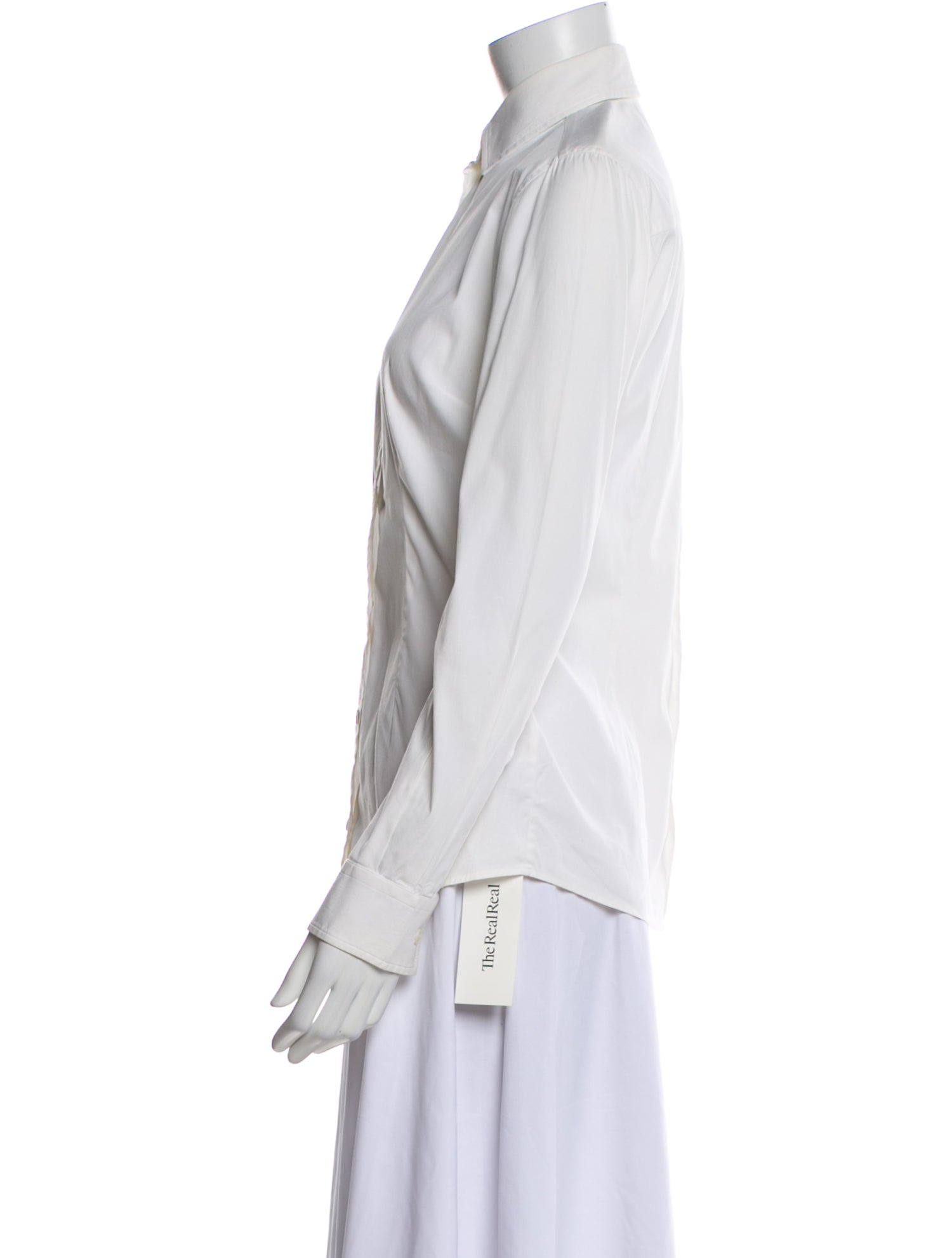 Dolce & Gabbana Long Sleeve Button-Up Top