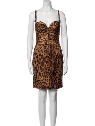 Dolce & Gabbana Silk Mini Dress