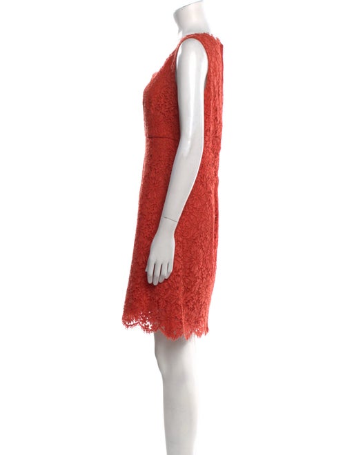 Dolce & Gabbana Lace Pattern Mini Dress