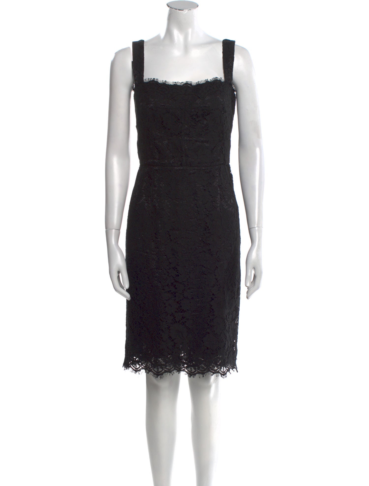 Dolce & Gabbana Lace Knee-Length Dress