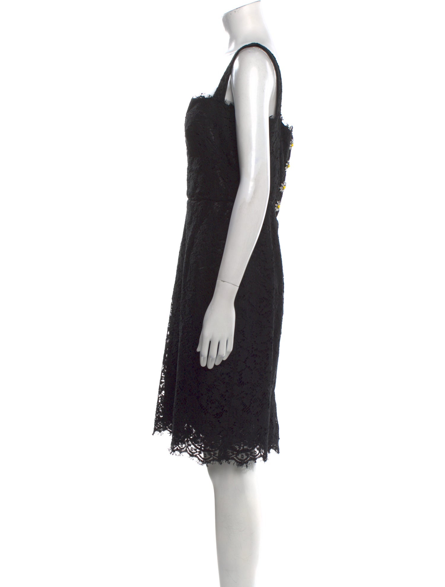 Dolce & Gabbana Lace Knee-Length Dress