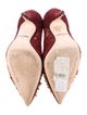 Dolce & Gabbana Lace Crystal Embellishments Pumps