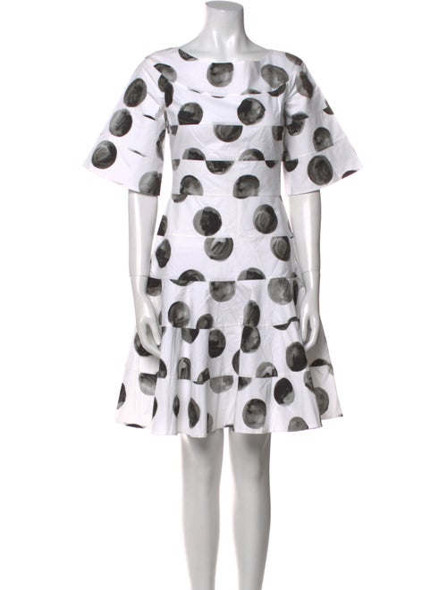 Dolce & Gabbana Polka Dot Print Mini Dress