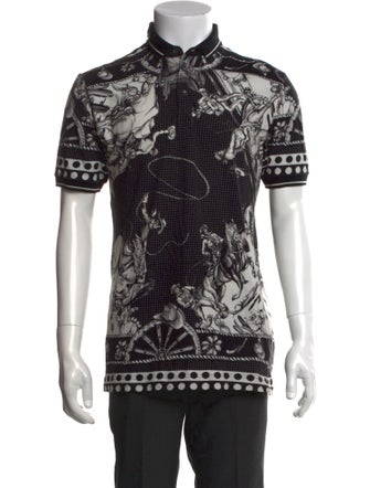 Dolce & Gabbana Printed Short Sleeve Shirt