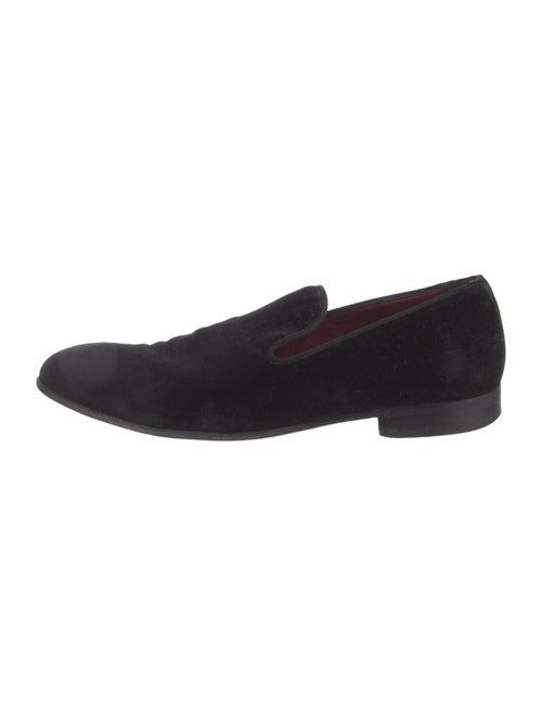Dolce & Gabbana Velvet Loafers