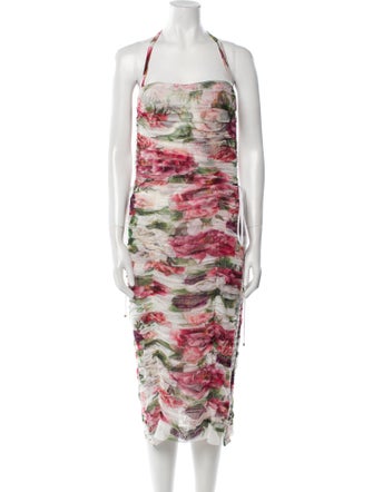 Dolce & Gabbana Mesh Knee-Length Dress