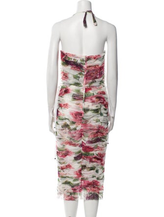 Dolce & Gabbana Mesh Knee-Length Dress