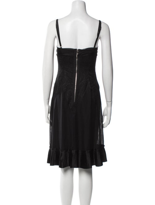 Dolce & Gabbana V-Neck Knee-Length Dress