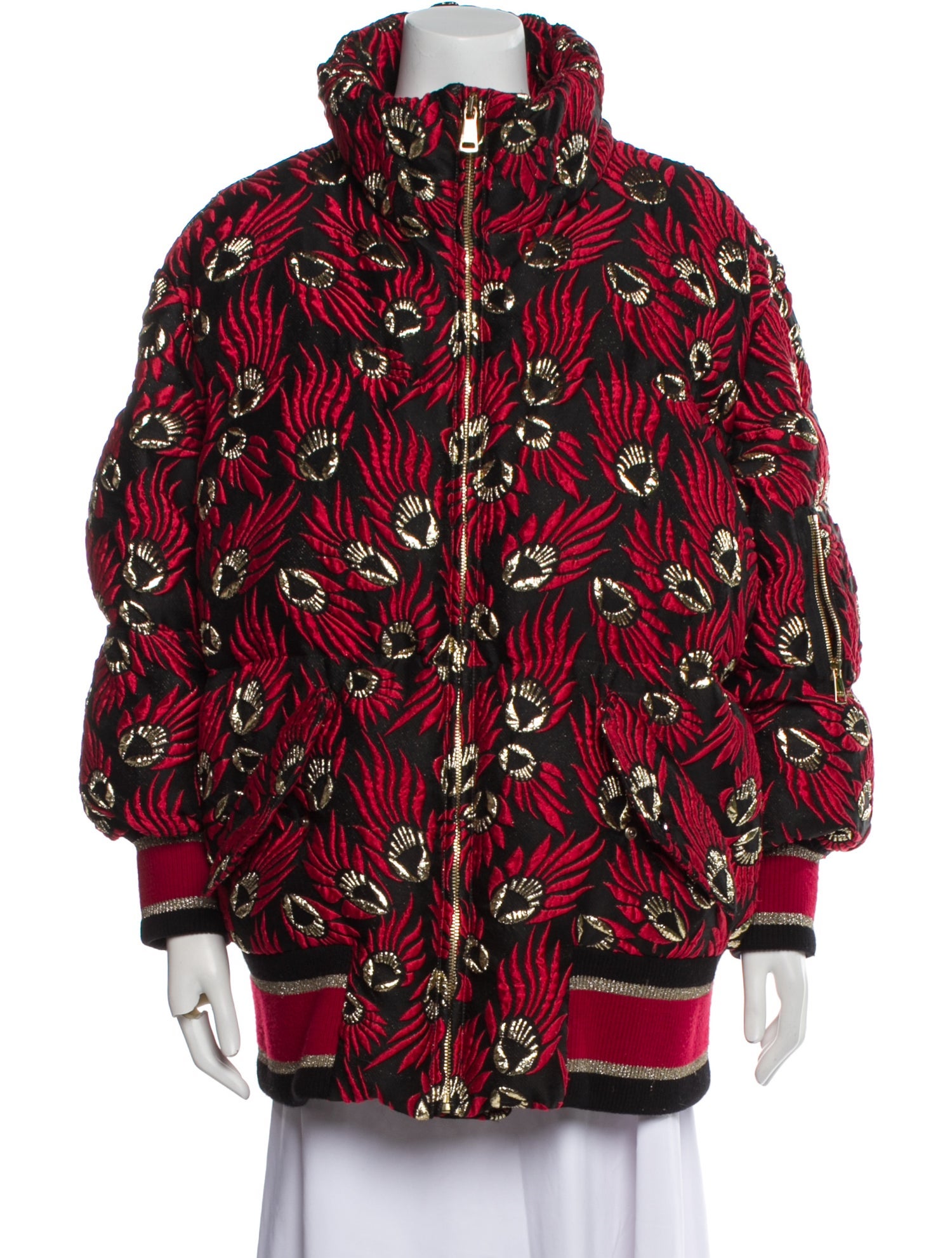 Dolce & Gabbana Printed Down Jacket