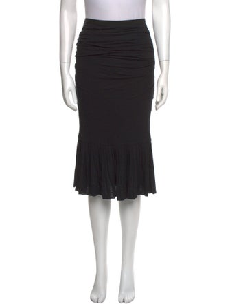 Dolce & Gabbana Pleated Accents Knee-Length Skirt
