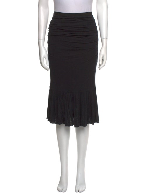 Dolce & Gabbana Pleated Accents Knee-Length Skirt
