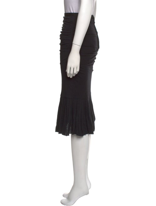 Dolce & Gabbana Pleated Accents Knee-Length Skirt