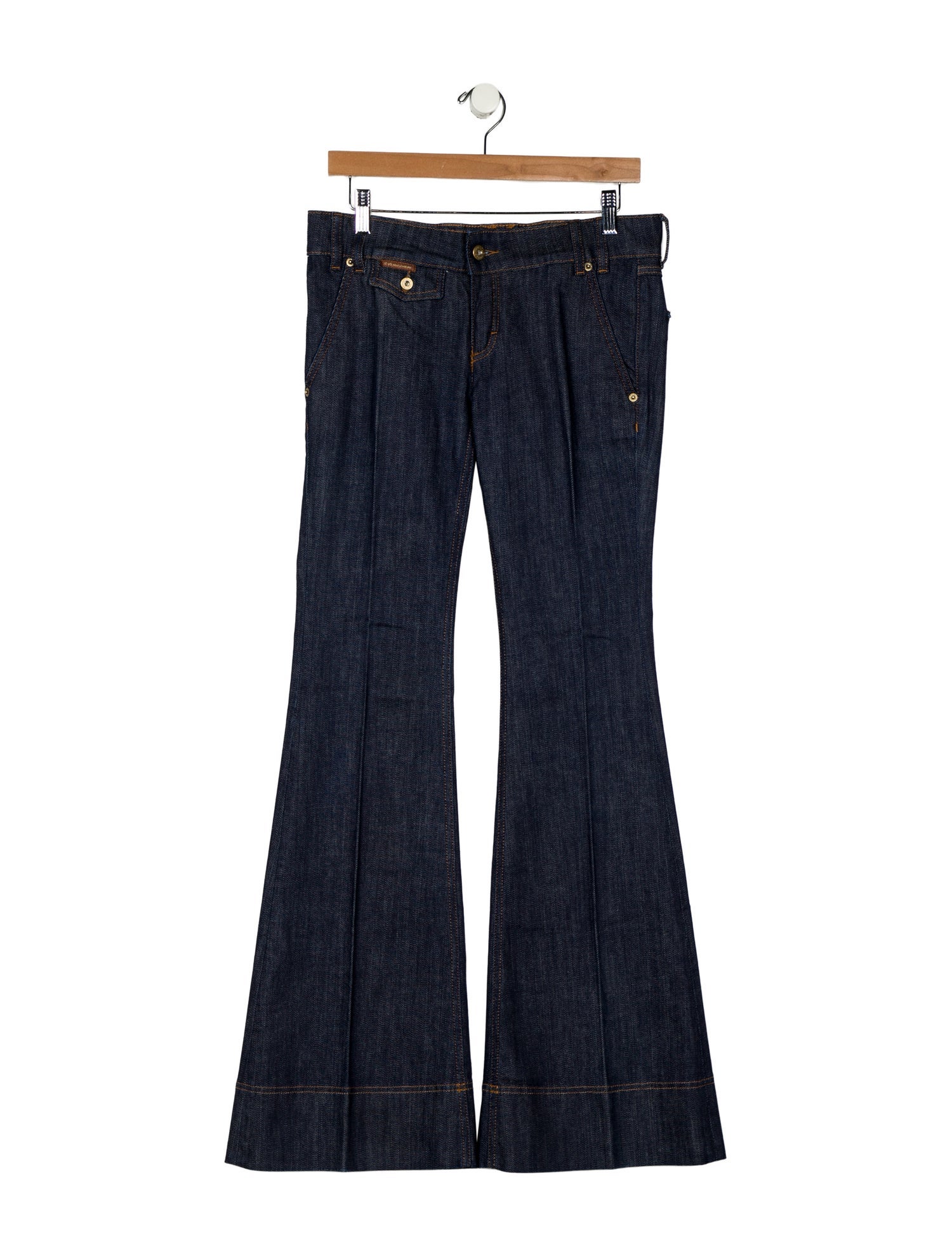 Dolce & Gabbana Mid-Rise Wide Leg Jeans