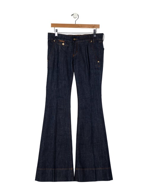 Dolce & Gabbana Mid-Rise Wide Leg Jeans