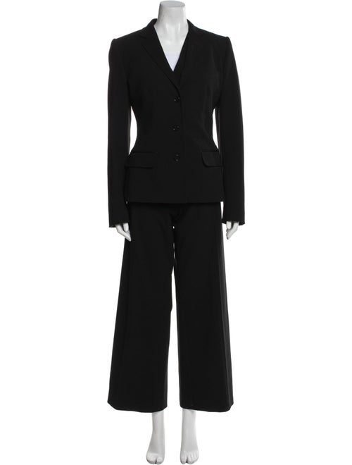 Dolce & Gabbana Virgin Wool Skirt Suit