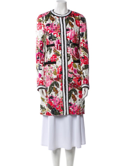 Dolce & Gabbana Floral Print Coat