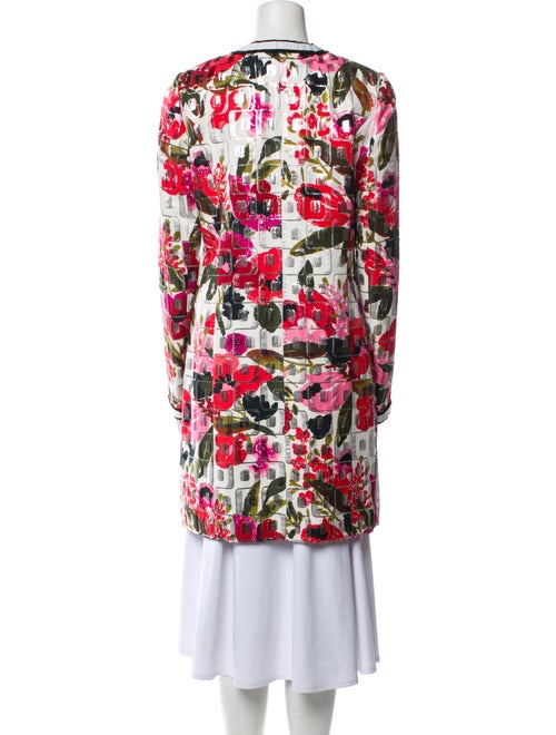 Dolce & Gabbana Floral Print Coat