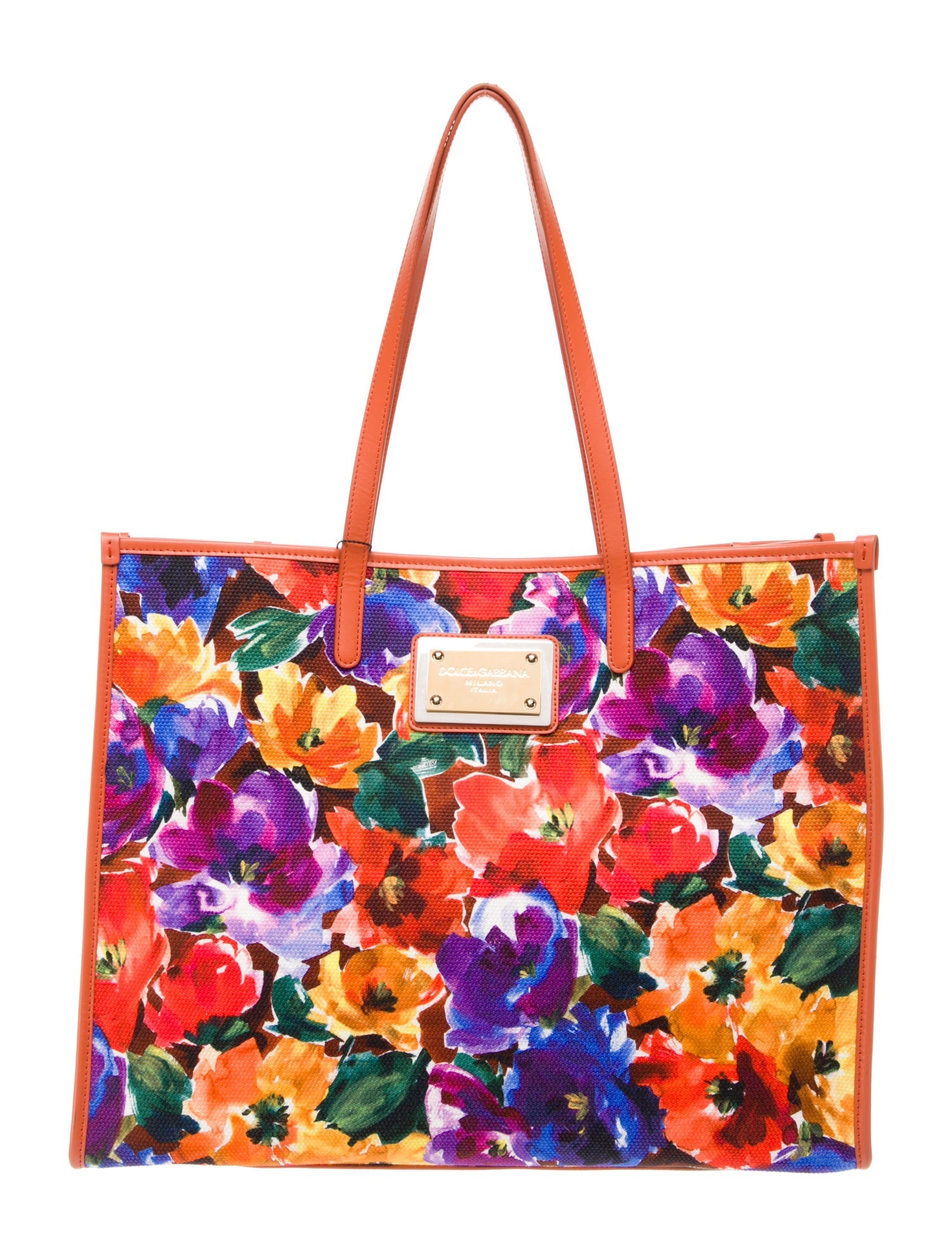 Dolce & Gabbana Canvas Tote w/ Tags