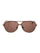 Dolce & Gabbana Aviator Tinted Sunglasses