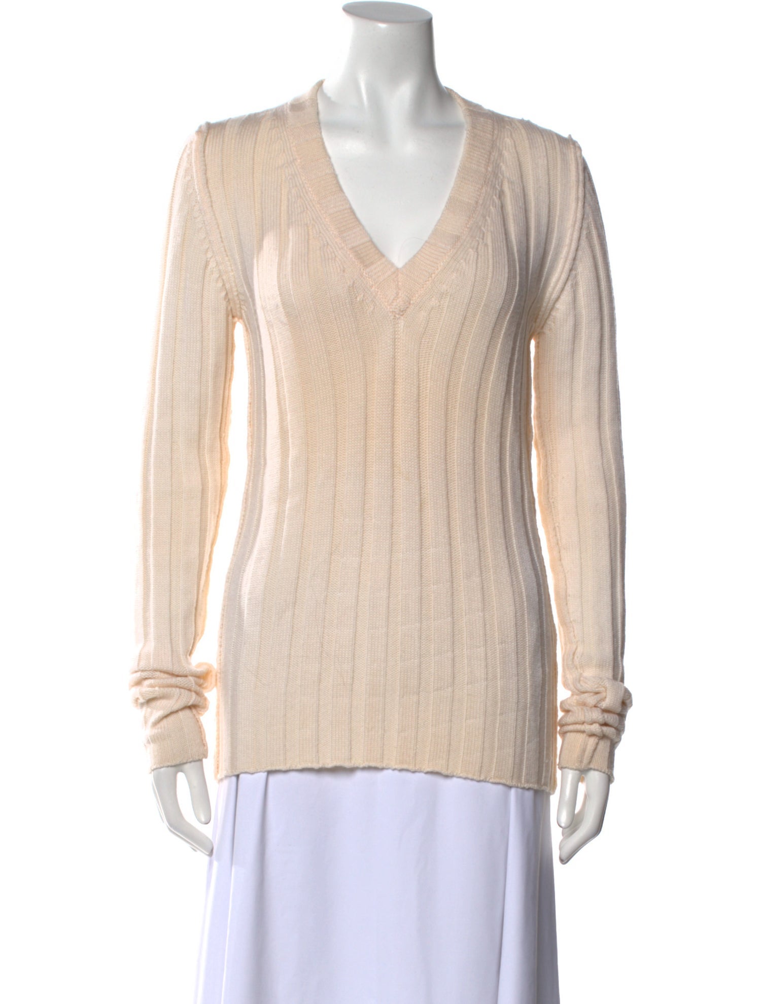 Dolce & Gabbana Virgin Wool V-Neck Sweater