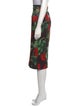 Dolce & Gabbana Floral Print Knee-Length Skirt