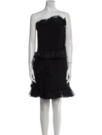 Dolce & Gabbana Strapless Mini Dress
