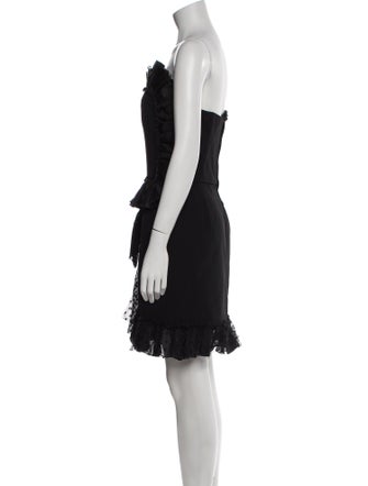 Dolce & Gabbana Strapless Mini Dress