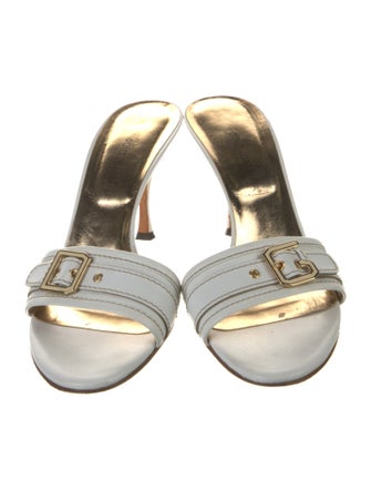 Dolce & Gabbana Leather Slides