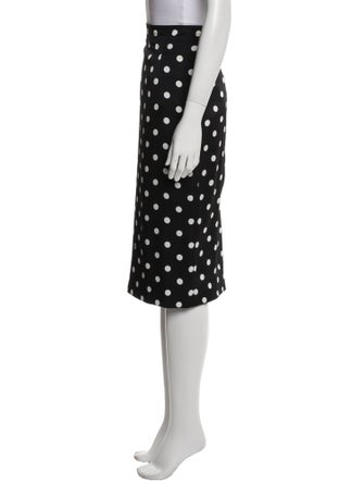 Dolce & Gabbana Silk Knee-Length Skirt