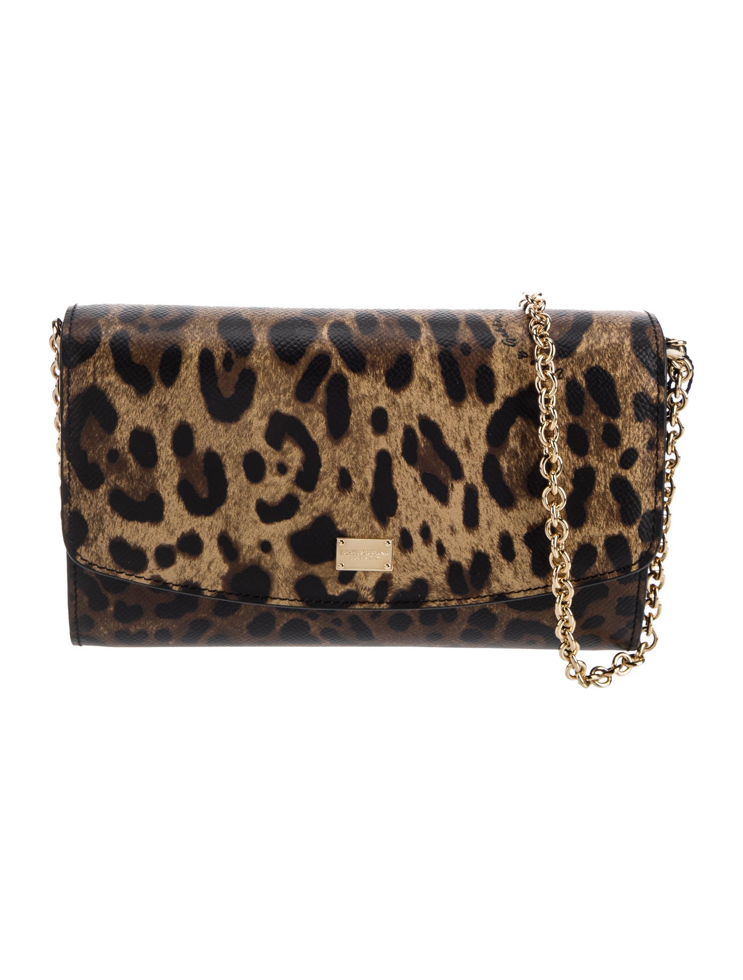 Dolce & Gabbana Leather Crossbody Bag w/ Tags