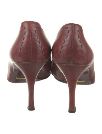 Dolce & Gabbana Leather Animal Print Pumps