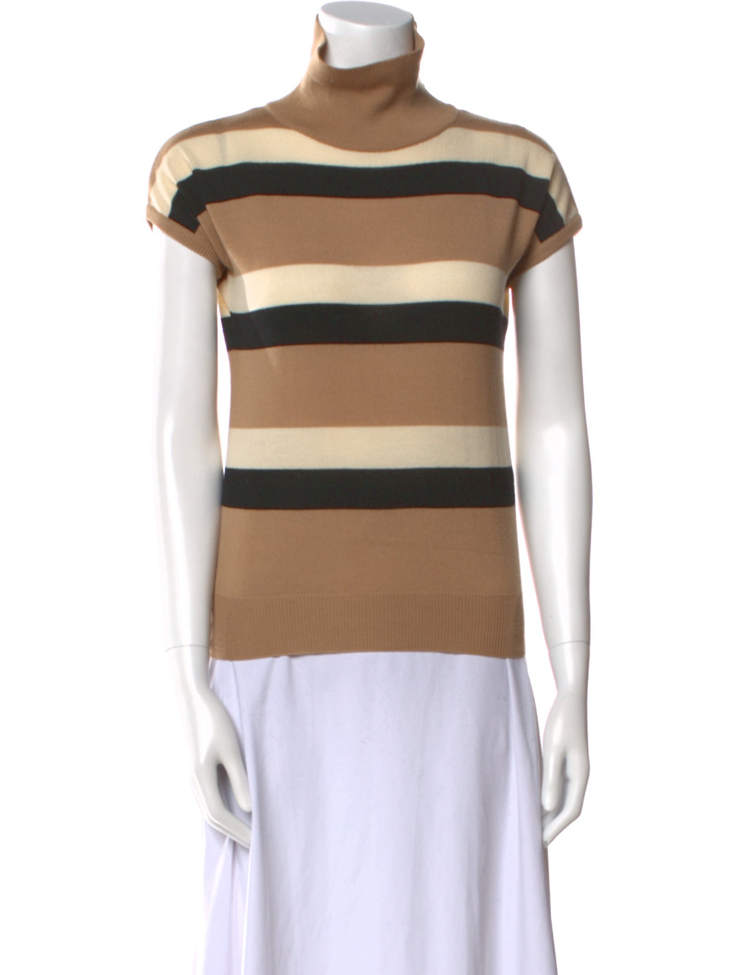 Dolce & Gabbana Virgin Wool Striped Sweater