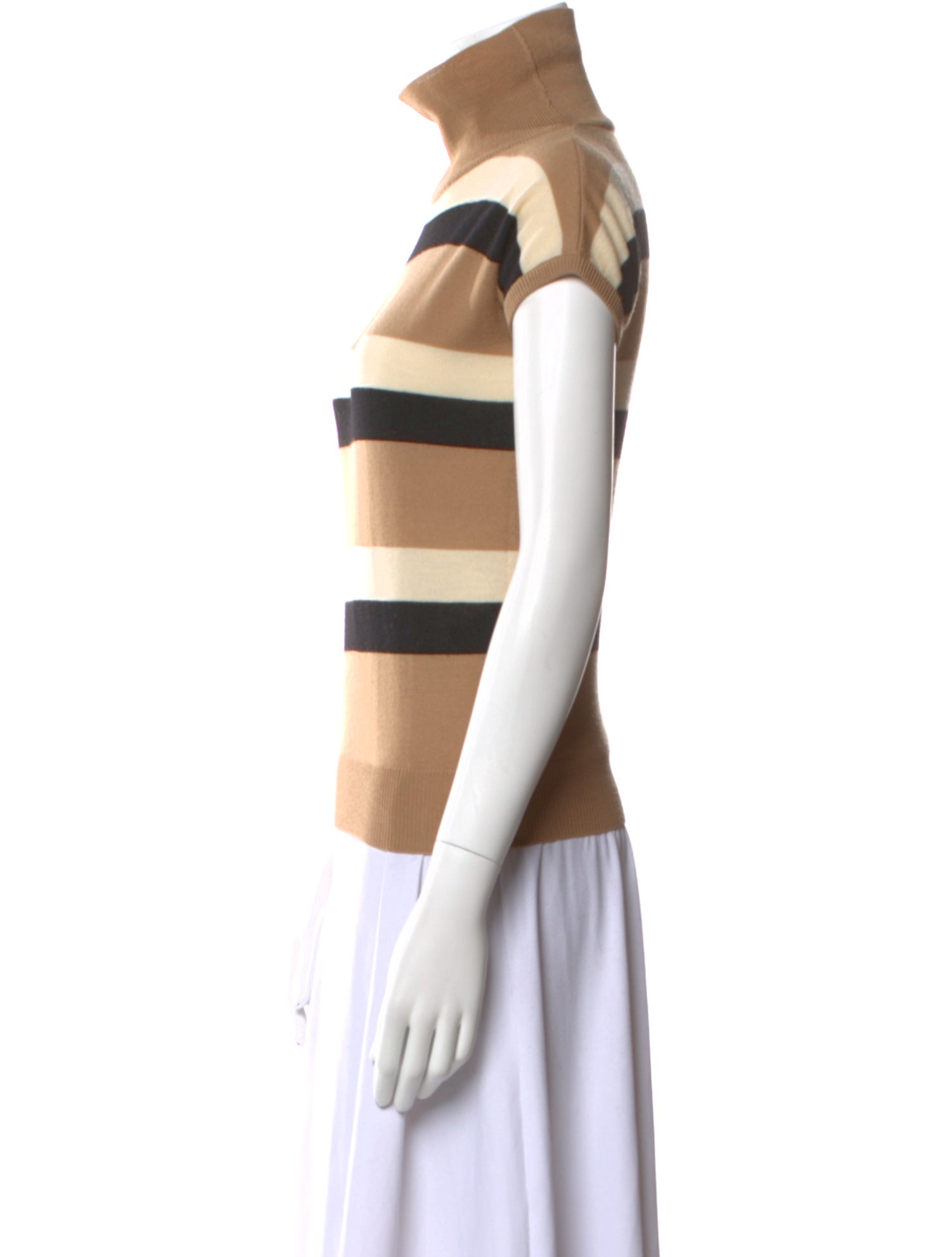 Dolce & Gabbana Virgin Wool Striped Sweater