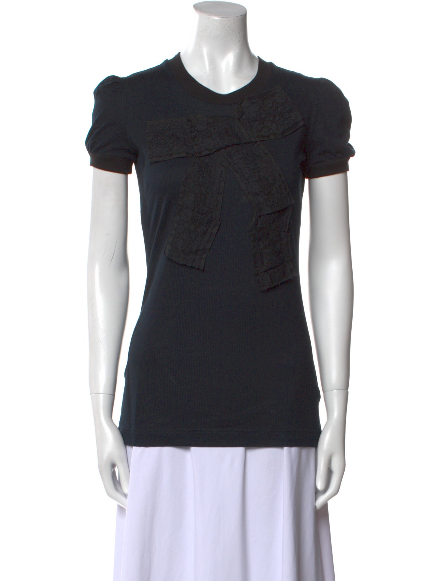 Dolce & Gabbana Crew Neck Short Sleeve T-Shirt